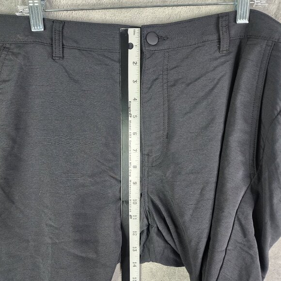 Men's Black George Stretch Shorts 11" Inseam Size 40 - Picture 7 of 13